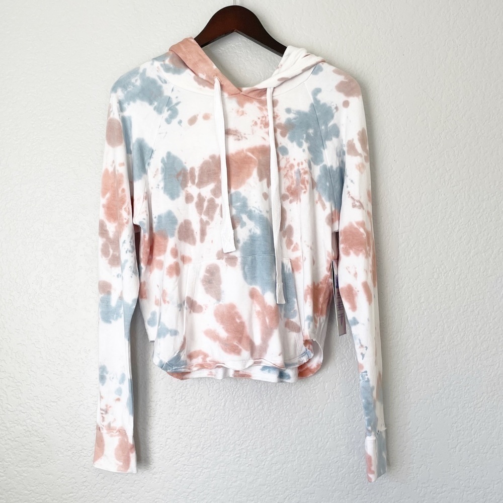 NWT GLYDER Rocky Hoodie Candy Tie Dye XS